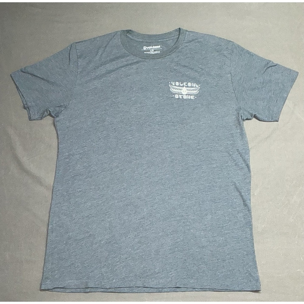 Volcom Men's T Shirt Gray Stone Size Large
